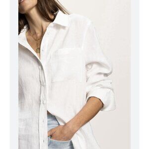 Wilfred White Button Down Shirt